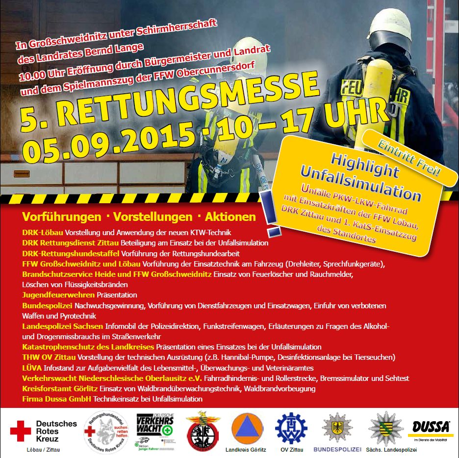 Rettungsmesse in Löbau