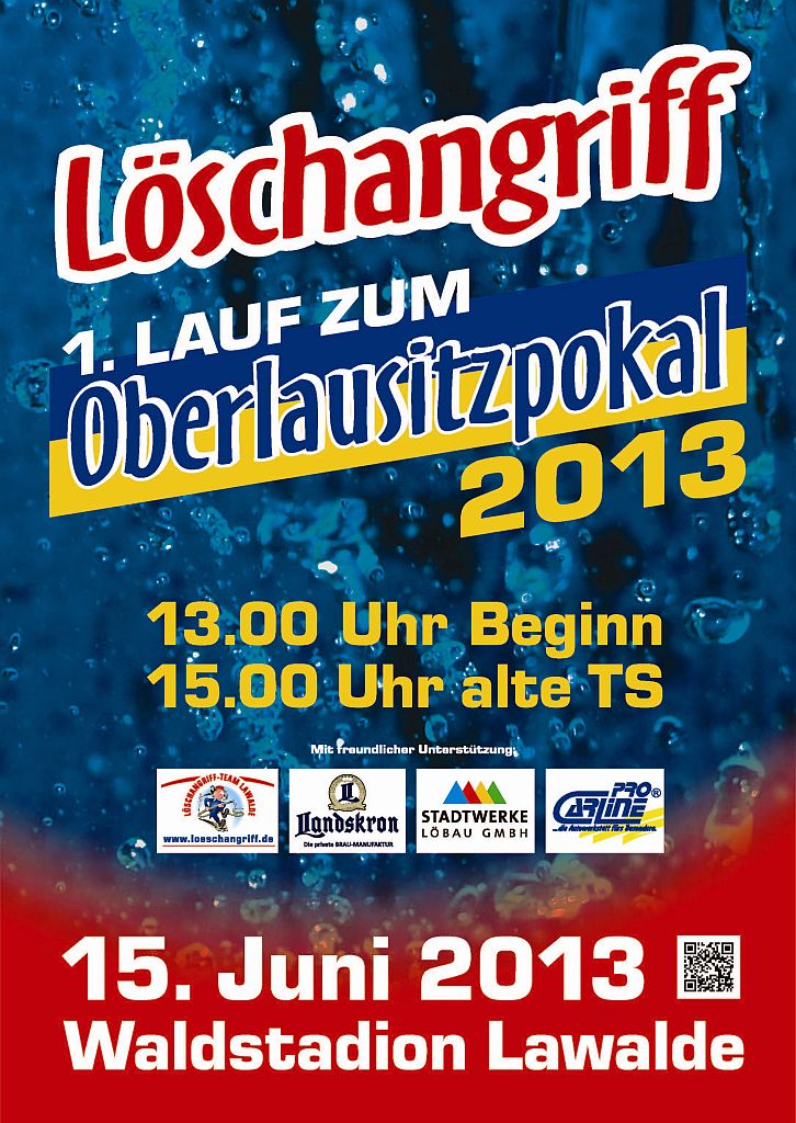 Löschangriff zum Oberlausitzpokal 2013